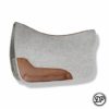wool felt pad grey