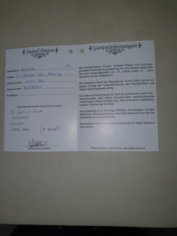 Deuber & Partner El Campo SKL Shorty - Image 3